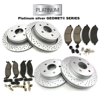 Brems-Kit "Platinum Edition Serie" Ram 1500 Bj:06-23 (Gen.3 & Gen.4) mit 5-Loch Bremsscheibe