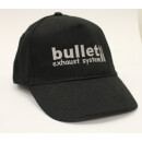 Cap schwarz mit besticktem bullet II Logo