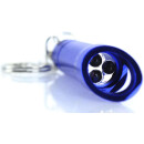 Schlüsselanhänger blau Dodge mit LED