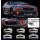 LED Angel Eyes Kit 4er Set Chervrolet Camaro Bj:10-13 (Multi Color)
