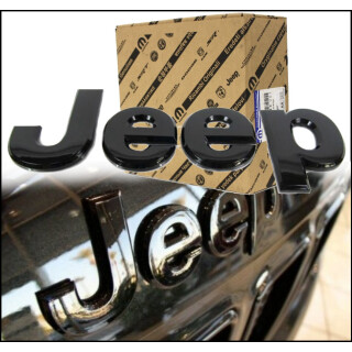 "Black Edition Serie" Emblem Jeep black (Motorhaube) Bj:11-21 ( OE MOPAR )