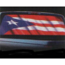 Heckfensterbild Puerto Rican Flag