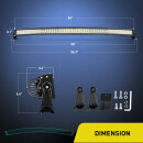 Dach-LED-Lichtleiste "Curved Style" Komplett-Kit RAM (Gen.3 & Gen.4), Durango