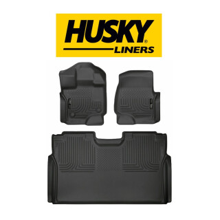 Husky Liner 3er Set Fußmatten Ford F150 SuperCrew Bj:15-22 ( ohne OE Venyl Fußmatten)
