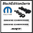 "Black Edition Serie" Emblem Set 5-teilig  ( MOPAR & Aftermarket )