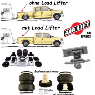 Load Lifter 5000 Ulimate Plus+ Ford F150 Bj:15-20 4WD bis 2268Kg Zul. mit Anschlagpuffer