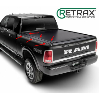 Reling für Retrax RAM (Gen.5) 5.7ft  (ohne Slot Führung, ohne Gepäckträgeraufnahme) paar