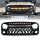 Kühlergrill " Xprite " schwarz/matt Jeep Wrangler Rubicon Sahara Sport JK Bj:07-18 (mit LED)