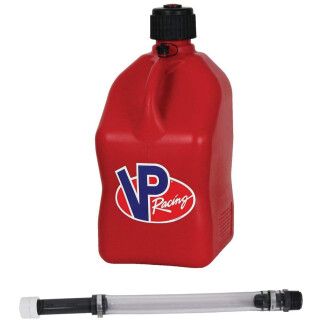 Flüssigkeitsbehälter 5-Gallonen mit Einfüllschlauch rot VP Racing