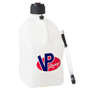 Flüssigkeitsbehälter 5-Gallonen mit Einfüllschlauch weiss VP Racing