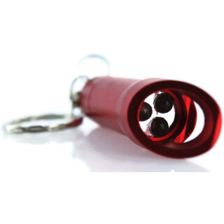 Schlüsselanhänger rot SRT8 mit LED