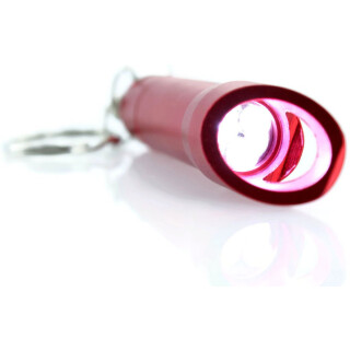 Schlüsselanhänger rot SRT8 mit LED
