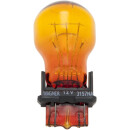 Glühbirne 2-Faden gelb 12V.Kunststoffsockel