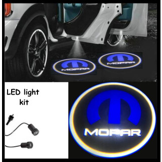Einstiegsbeleuchtung (Türlicht) LED CREE R3 light kit Mopar Logo ( paar )