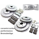 Bremskit "Platinum Silver-Series" VA: 380mm /...