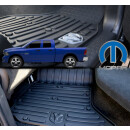 3er Set Fußmatte Dodge Ram 1500 Bj:09-18 Quad Cab /...
